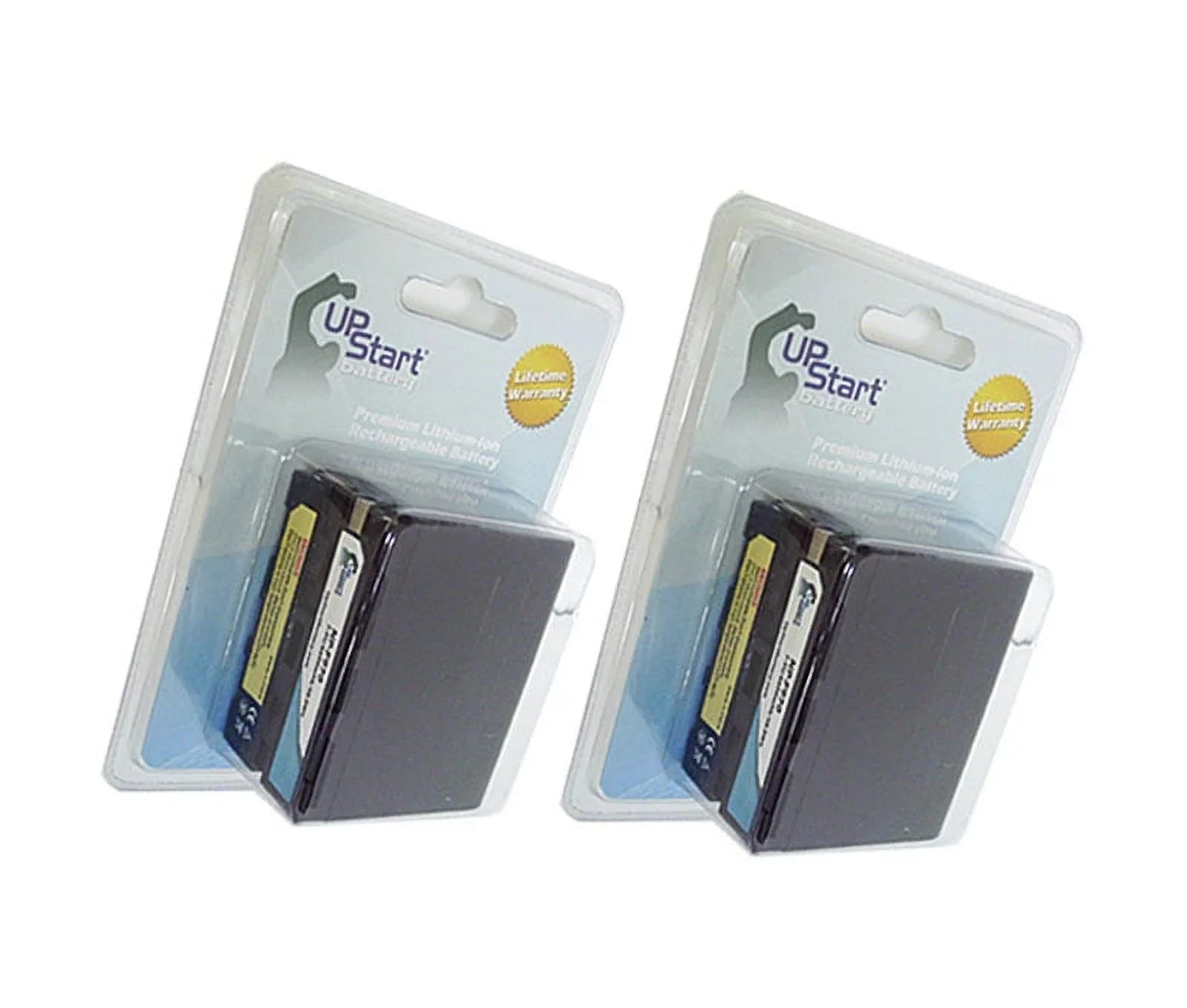 2x Pack - UpStart Battery Sony GV-A500 Battery - High Capacity High Capacity People for Sony NP-F970 Digital Camera Battery (6600mAh, 7.4V, Lithium-Ion)
