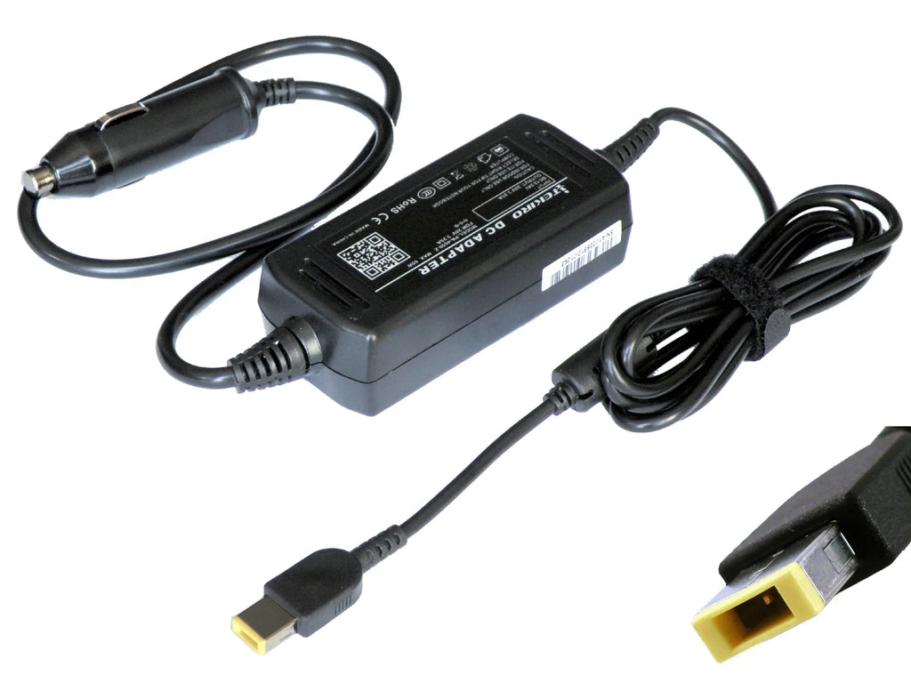 iTEKIRO Car Charger for Lenovo ThinkPad Yoga 11e 5th Gen 20LM, Yoga 11e 20LM0004US, Yoga 11e 20LM0005US, Yoga 11e 20LM000UUS 20LM000VUS 20LM000WUS 20LM000XUS 20LM000YUS, Yoga 11e 3rd Gen 20GC 20GE