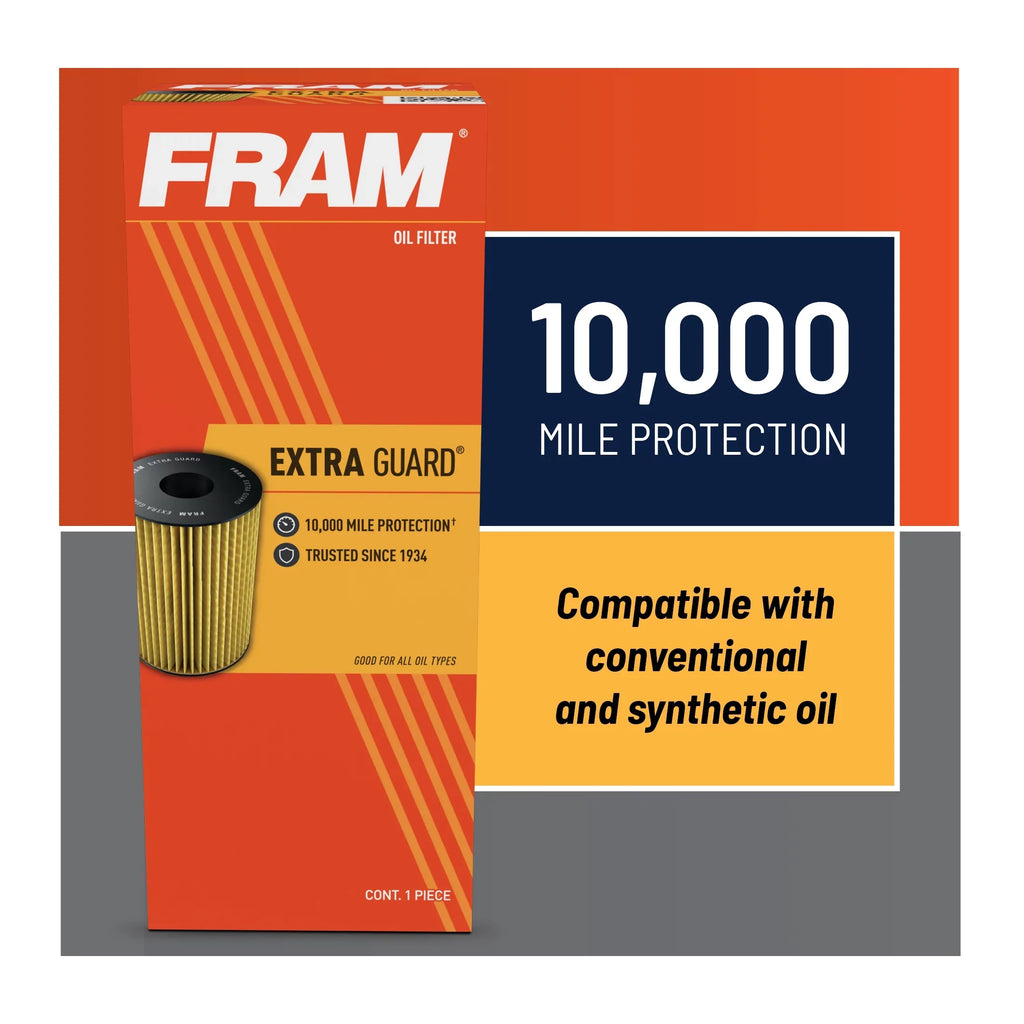 FRAM Extra Guard Oil Filter, CH9994, 10K mile Filter for Select BMW Vehicles Fits select: 2009-2013 BMW X5, 2009-2011 BMW 335