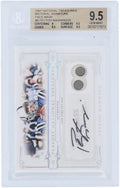 Peyton Manning Indianapolis Colts Autographed 2007 Playoff National Treasures Relic #6 #11/25 BGS Authenticated 9.5/10 Card - 9,9.5,9.5,9.5 Subgrades - Fanatics Authentic Certified