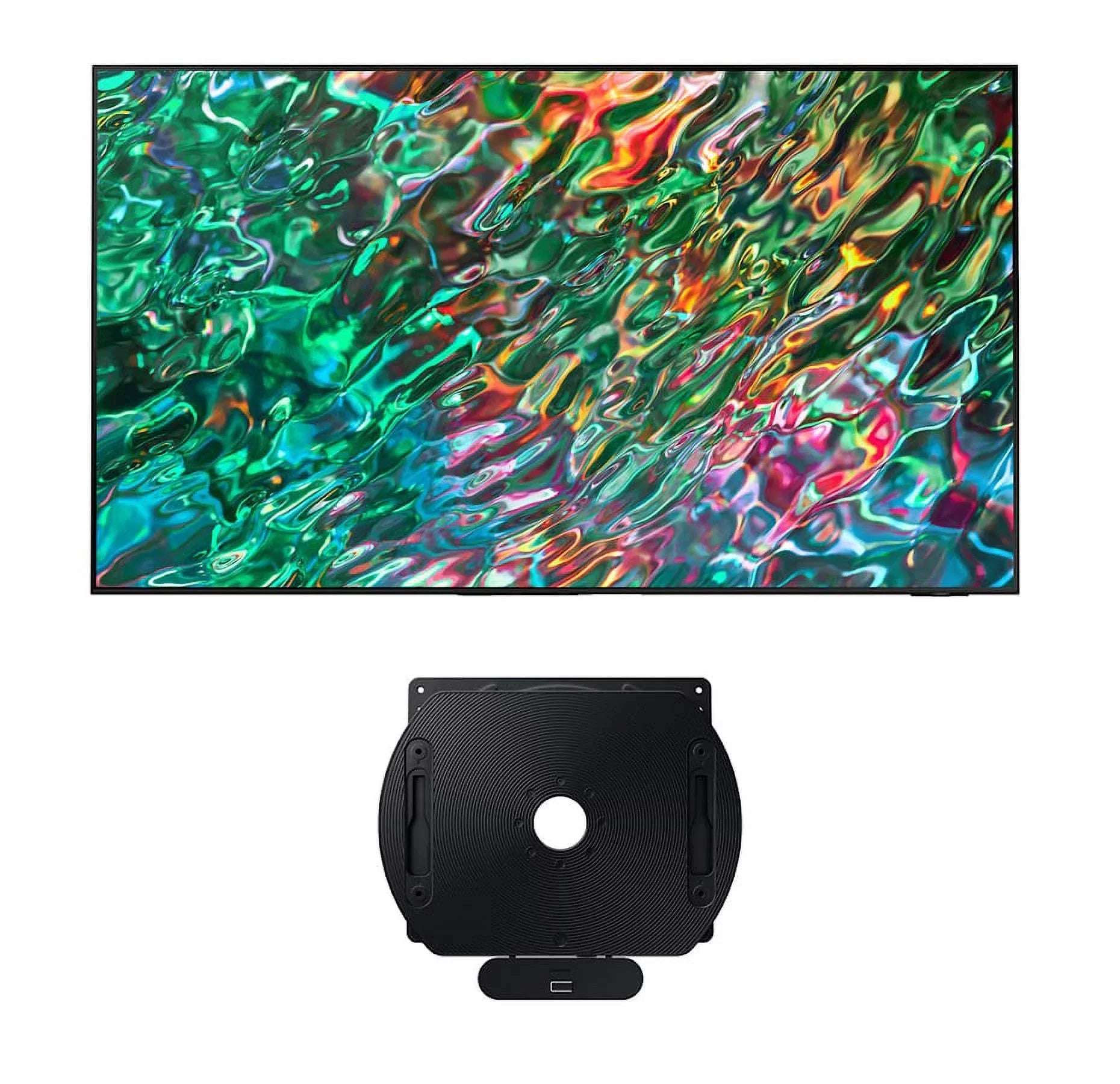 QN55QN90BAFXZA 55" QLED Quantum Matrix Neo 4K Smart TV with a VG-ARAB22WMT Auto-Rotating Wall Mount for 43"-55" TVs (2022)