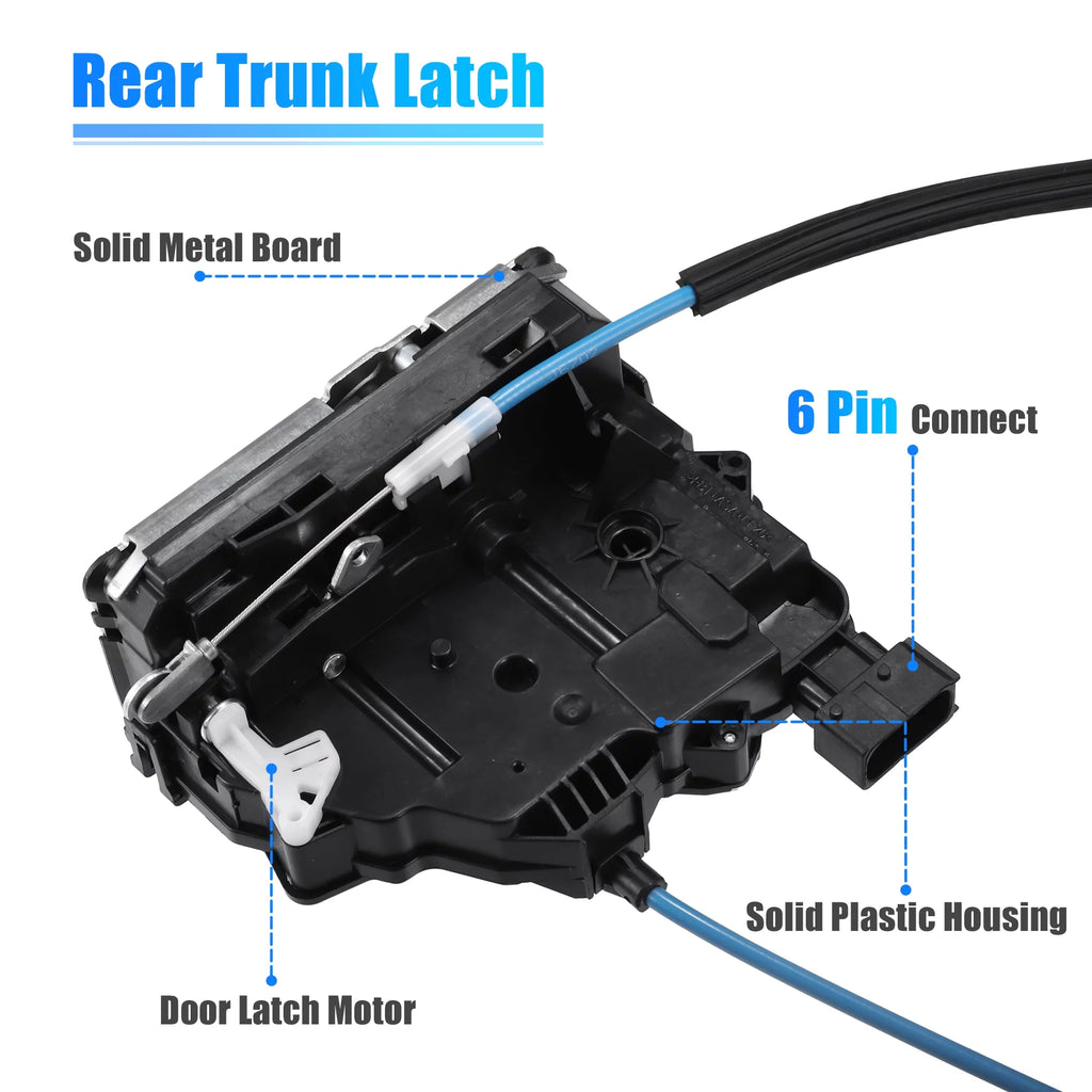 Unique Bargains No.68226175AB/68226175AA Rear Cargo Door Latch Lock Actuator for Ram ProMaster 1500 2500 3500 2014-2022