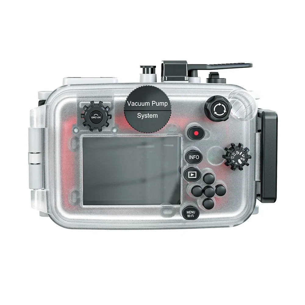 GoolRC TG 7 Camera Housing Case, Underwater 60m Diving Protective Case with Adapter