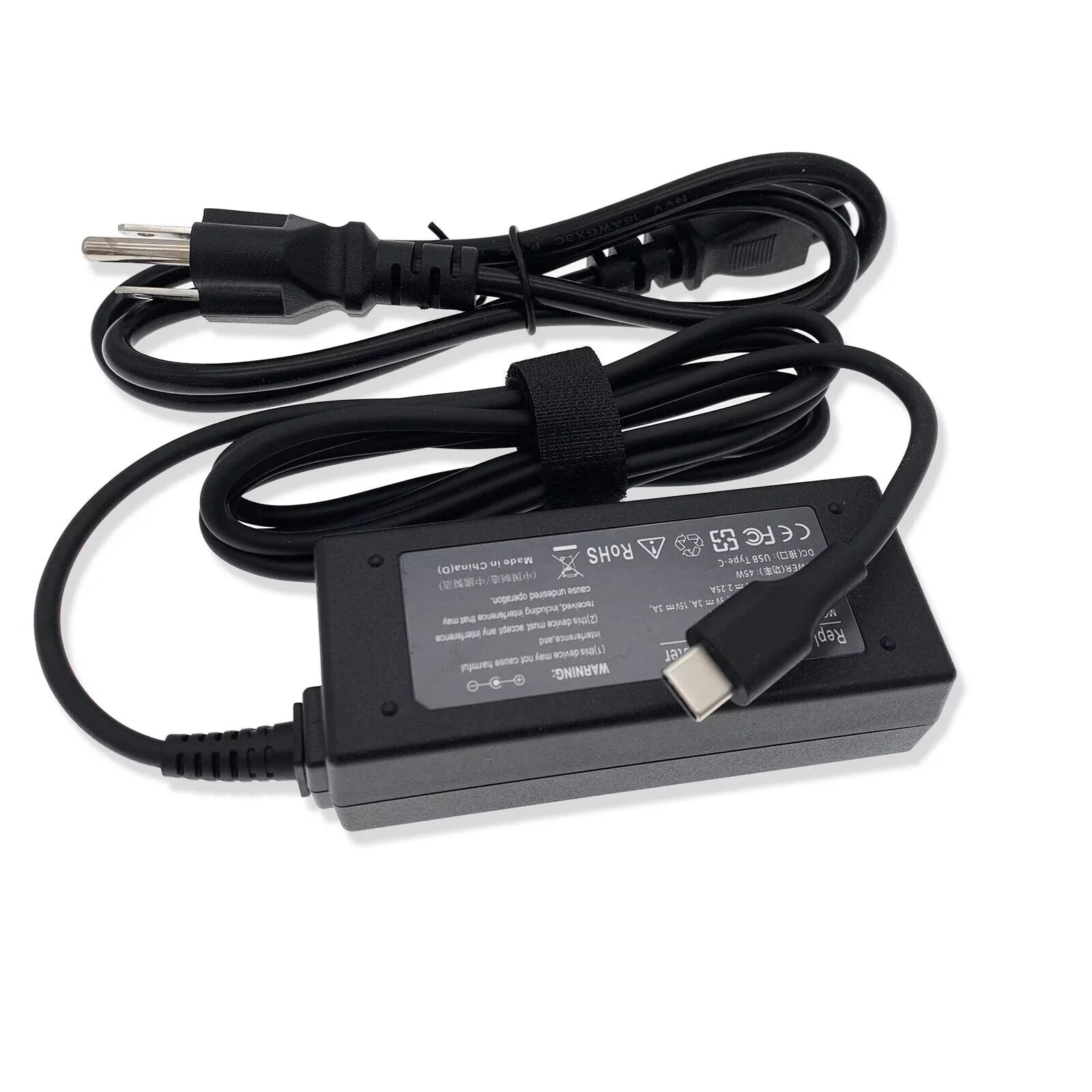 AC Adapter for Dell Latitude 7200 7210 7285 7390 2-in-1 USB Type-C Power Charger