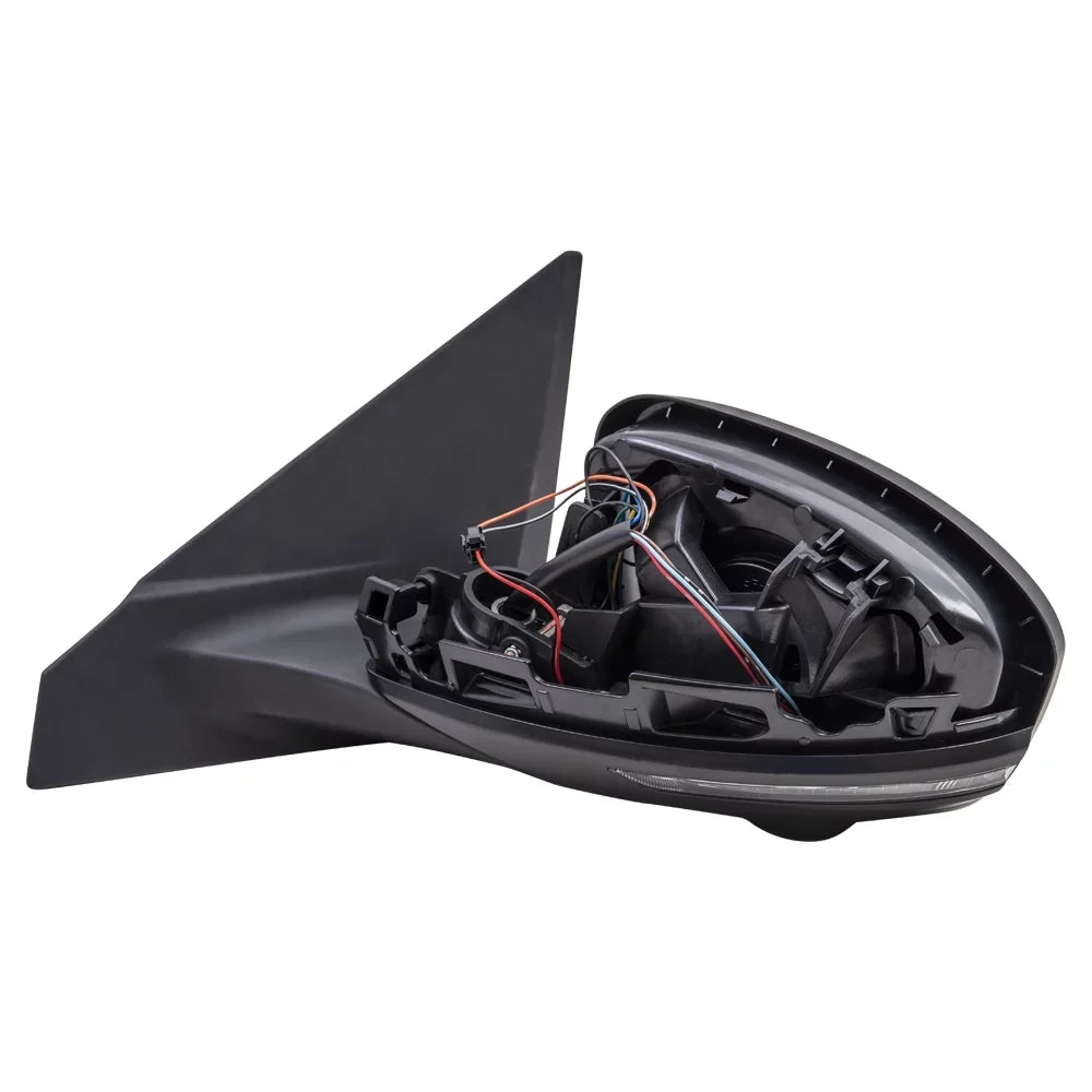 Brock Aftermarket People Driver Left Power Mirror With Heat-Signal-Camera Paint To Match Midnight Compatible With 2020-2021 Nissan Sentra