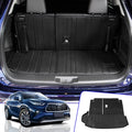 Cargo Mat Compatible with 2020-2024 Toyota Highlander Trunk Mat Cargo Liner TPE Back Seat Cover Protector 2022 7 Seats Highlander Accessories (2020-2023, Trunk Mat with Backrest Mat)