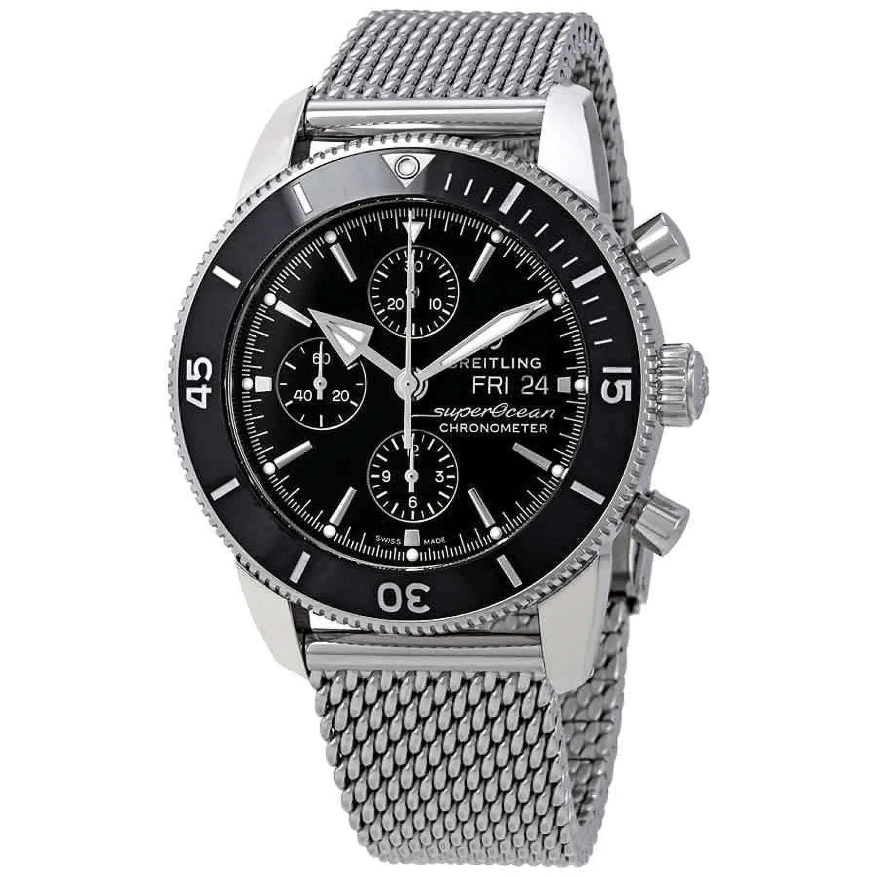 Breitling Superocean Heritage II Chronograph Automatic Dark Interface Gentlemen Watch A13313121B1A1