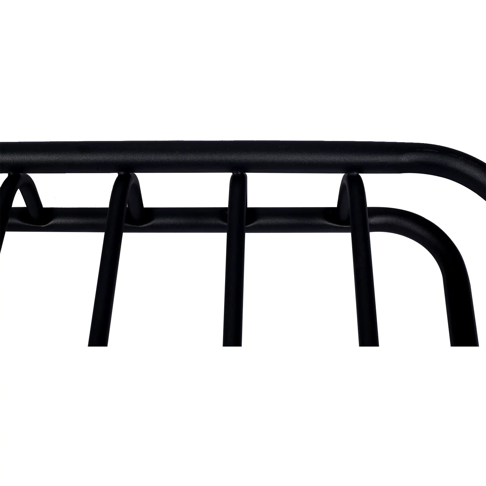 Rooftop Cargo Carrier BasketMotoring Roof RackTop Mount Roof Rack Midnight steel