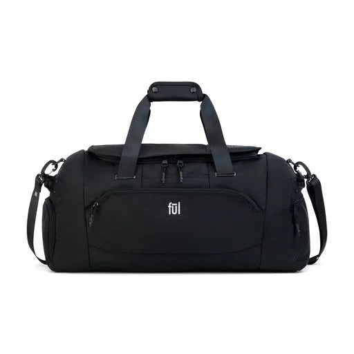Tactics Collection 22 Inch Duffel Bag, Siege Small Carry On Travel Luggage Bag with Carry Handles and Shoulder Strap, Midnight