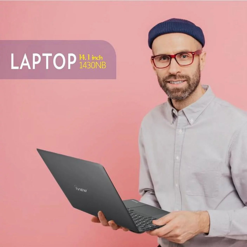 iView 1430NB-14.1in 1920x 1080 IPS High Resolution, Dual Core, 4GB/64GB and USB Mouse