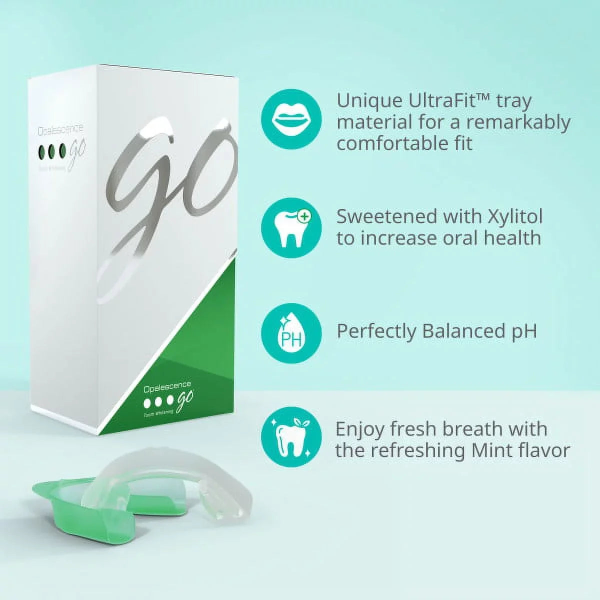 Opalescence Toothpaste And Opalescence Go 10% Mint Whitening Trays
