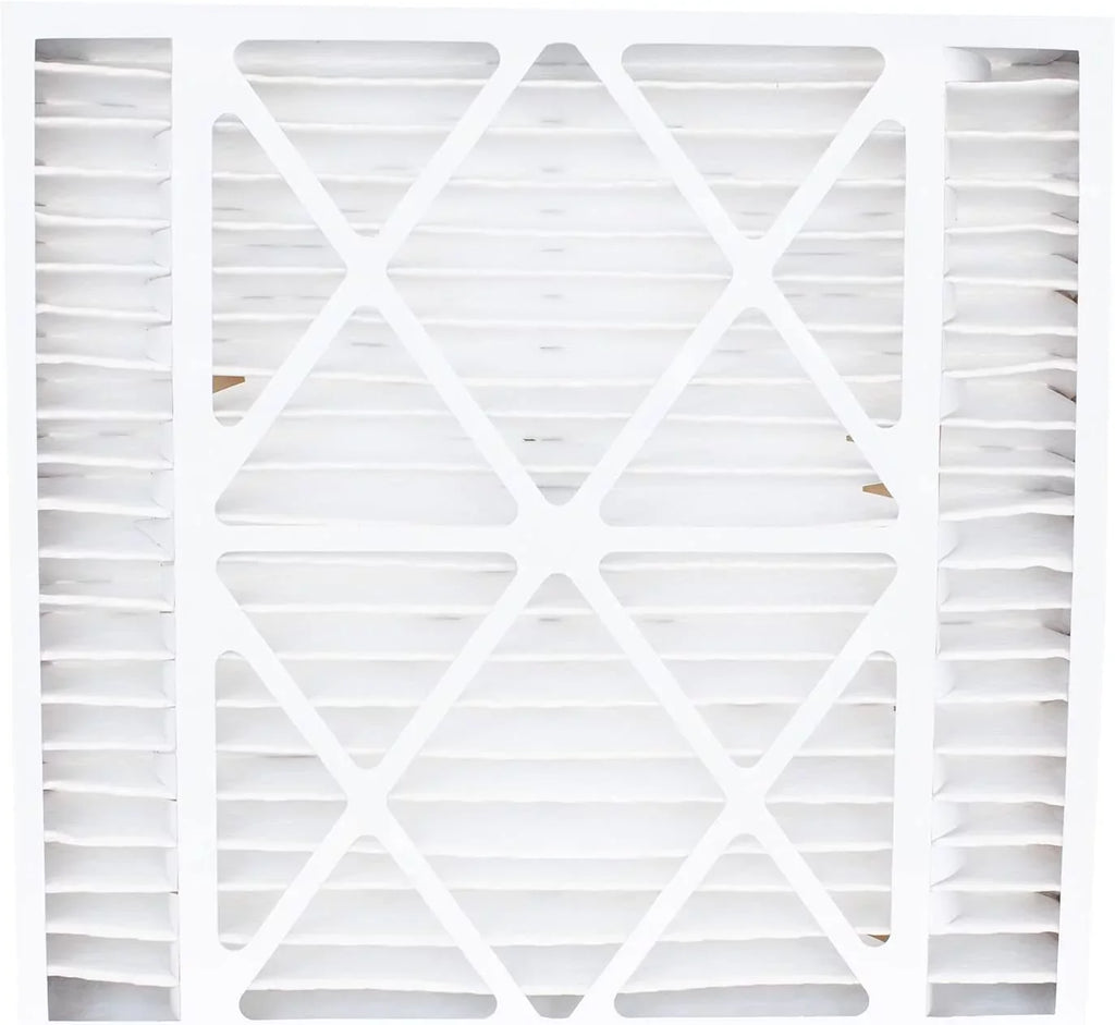 Filterbuy 24x25x5 MERV 8 Pleated HVAC AC Furnace Air Filters for Carrier FILXXCAR0024 (2-Pack)