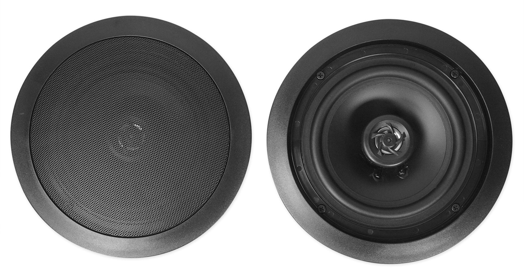 Rockville ROCK MATRIX Multi Room Home Receiver+6) Ceiling+2) Midnight Wall Speakers