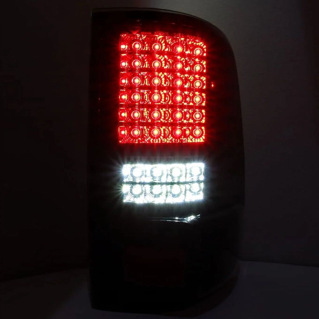 For 04-08 F150 Midnight Smoke Halo Projector LED Headlights + Full LED Taillights Fits select: 2004-2008 FORD F150