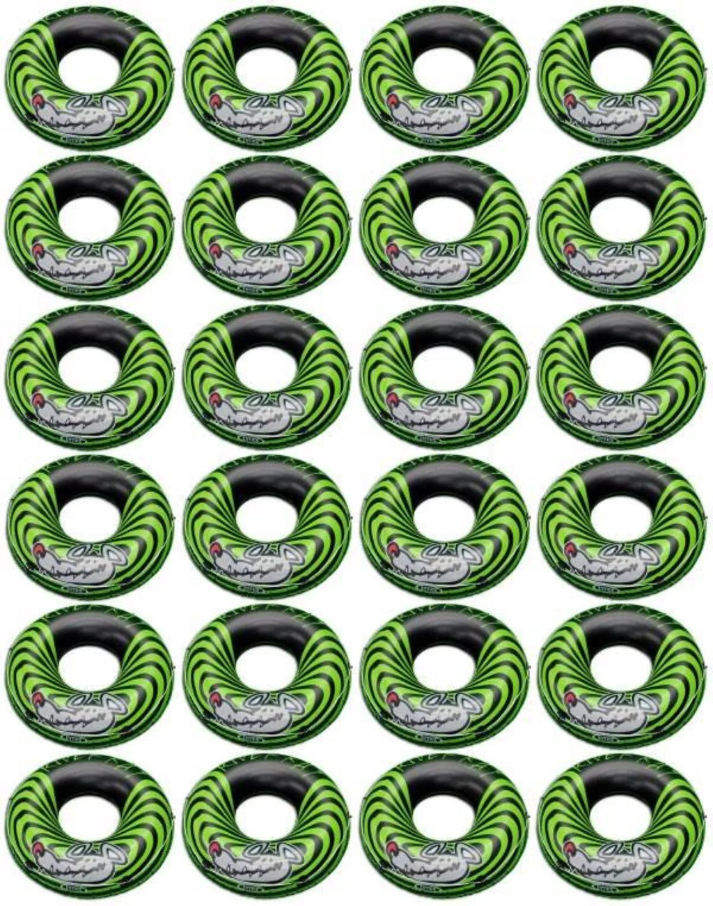 24-Pack Intex River Rat 48" Inflatable Tubes For Lake/Pool/River | 24 x 68209E