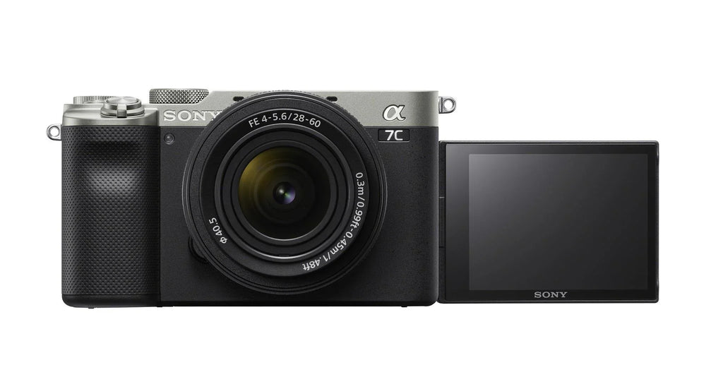 Sony Alpha a7C Mirrorless Camera with FE 28-60mm Lens (Silver) Essentials Bundle