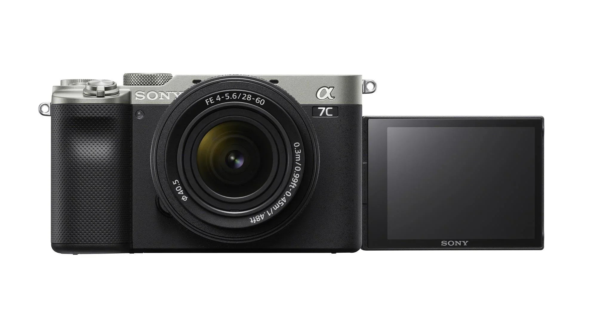 Sony Alpha a7C Mirrorless Camera with FE 28-60mm Lens (Silver) Essentials Bundle