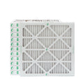 12 Pack of 24x24x2 MERV 13 Pleated 2" Inch Air Filters by Glasfloss. Actual Size: 23-3/8 x 23-3/8 x 1-3/4
