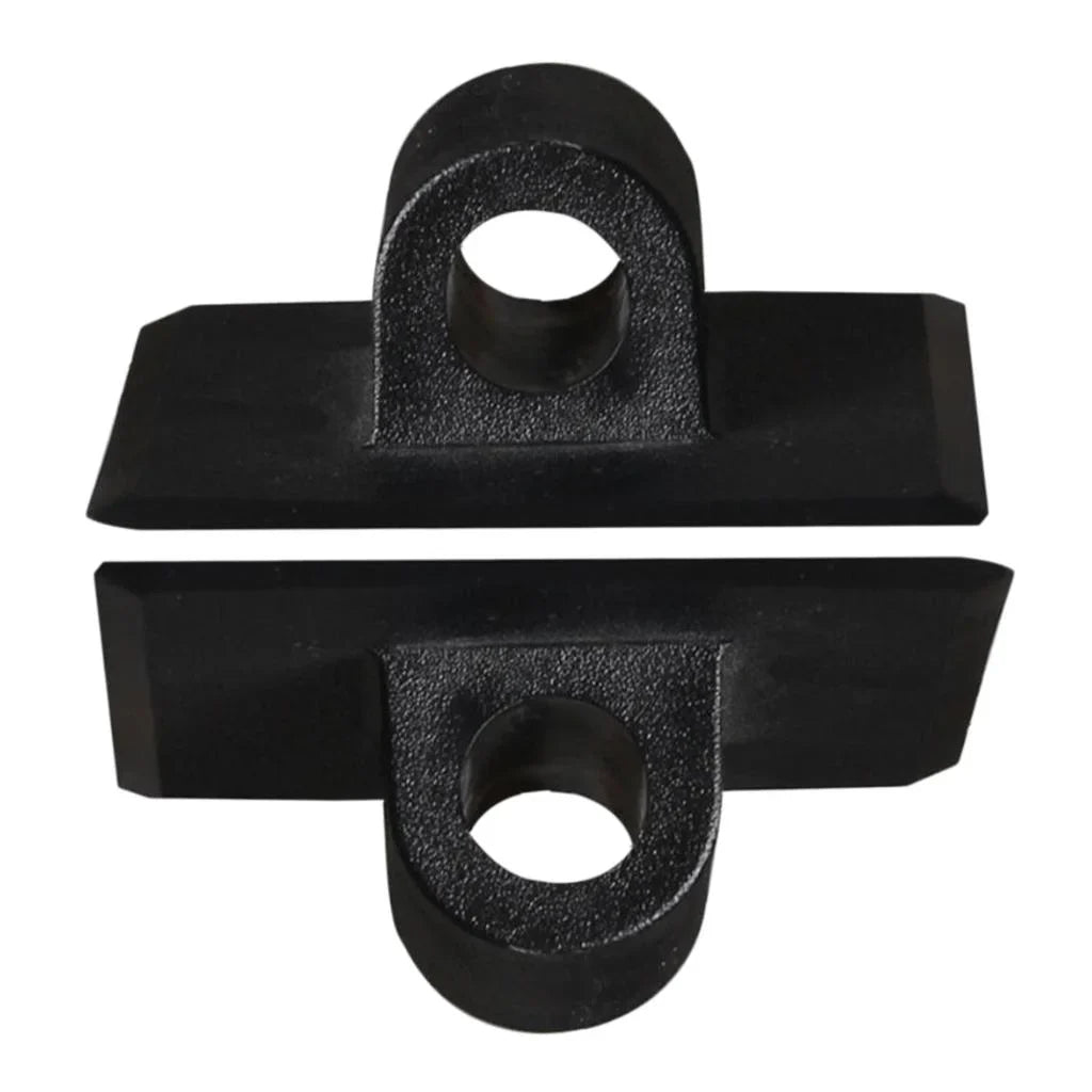 kesoto 6x1 Pair Kayak Motor Fix Bracket Buckle Rubber Dinghy Propeller Outboard Hook