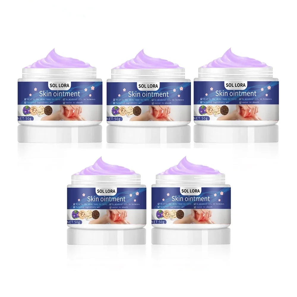 Echinacea Barrier Recovery Cream 50g I Echinacea Skin Itch Relief Cream for Relief from Rashes, Skin Irritations, Razor Burn, Insect Bites, or Sunburns-Non-Greasy I for Long Lasting Skin Barrier-5PCS