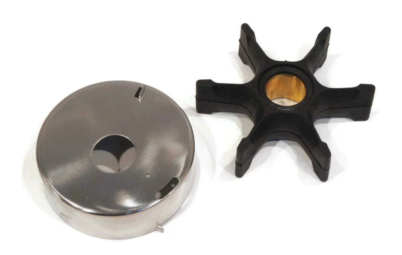 The ROP Shop | Water Pump Impeller, Housing Kit For 1993 Evinrude 65 HP E65WMLETD Outboard Boat