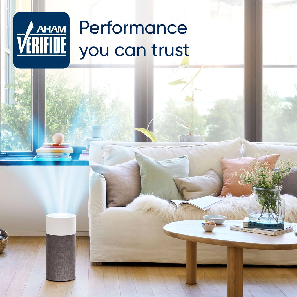 Blueair Blue Pure 411 Auto Small Room Air Purifier with Auto Mode for Allergies, Pollen, Dust, Smoke, Pet Dander, Viruses and Bacteria with HEPA Silent Technology and Washable Pre-Filter