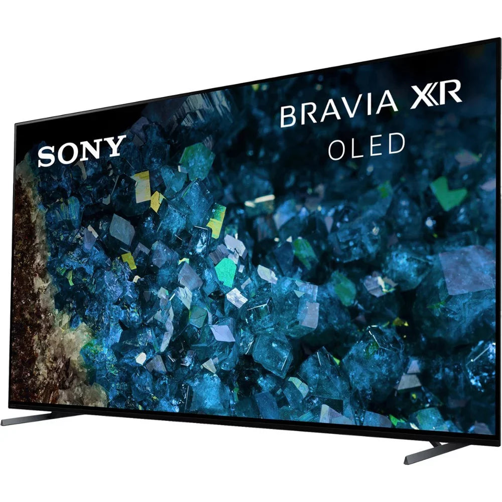 Sony XR55A80L BRAVIA XR 55 Inch A80L OLED 4K HDR Smart TV with Google TV Bundle with 4 YR CPS Enhanced Protection Pack (2023 Model)