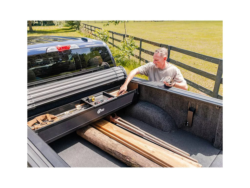 BAK by RealTruck BAKBox 2 Fold-Away Utility Box | 92100 | Compatible with 1988 - 2013 Chevy/GMC Silverado/Sierra & C/K, 2014 2500/3500HD (All Beds)