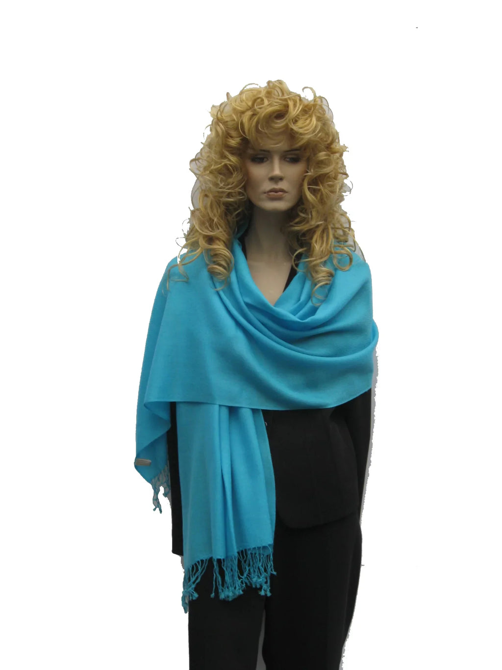Scarf/Scarves/Shawl/Shawls/Stole/Wrap/Pashmina Scarf/Pashmina Shawl/Cashmere/Cashmere Scarf/Wool/Silk (Turquoise)