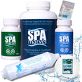 Spa Marvel People and Conditioner 16oz, Spa Marvel Cleanser, Spa Marvel Cleaner and Spa Marvel X10 Pre-Filter + FREE Scum Absorber