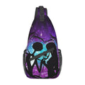 The Nightmare Before Christmas Chest Bags Crossbody Sling Backpack Unisex Travel Hiking Daypack Shoulder Bag Gifts For People People