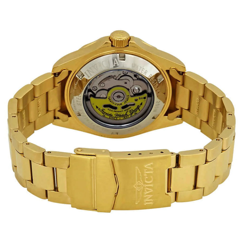 Invicta Pro Diver Automatic Champagne Interface People Watch 9743