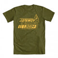 GEEK TEEZ Janeway Chakotay 2024 Original Artwork Inspired by Star Trek People T-shirt Military Green Large