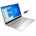 2021 HP Pavilion 15.6" FHD Touchscreen Laptop 11th Gen 4-Core Intel i5-1135G7 20GB DDR4 1TB NVMe SSD Iris Xe Graphics HDMI Webcam Bluetooth Backlit Keyboard Windows 10 Pro w/ RATZK 20GB USB