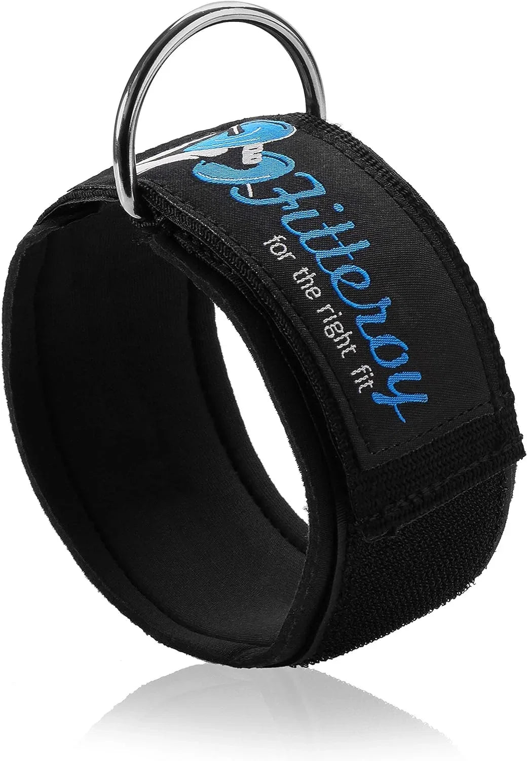 Gym Ankle Strap For Cable Machine - Exercise And Fitness Workout Strap With Neoprene Padding Gentlemen For LAT Pull Down Machine, Cable Home Gym And Resistance Bands