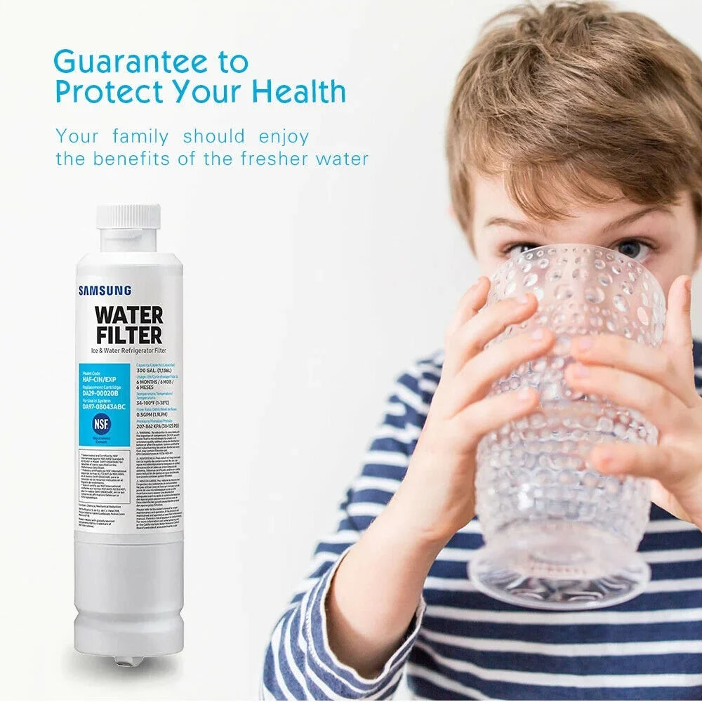 4PACK DA29-00020B HAF-CIN/EXP Refrigerator Water Filter Fit DA2900020 Water Filter Gentlemen FEAT4