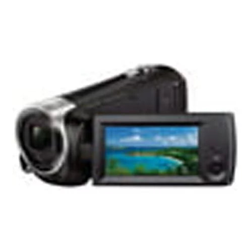 Sony HD Handycam Camcorder Midnight with 32GB microSD Card and Accessory Bundle