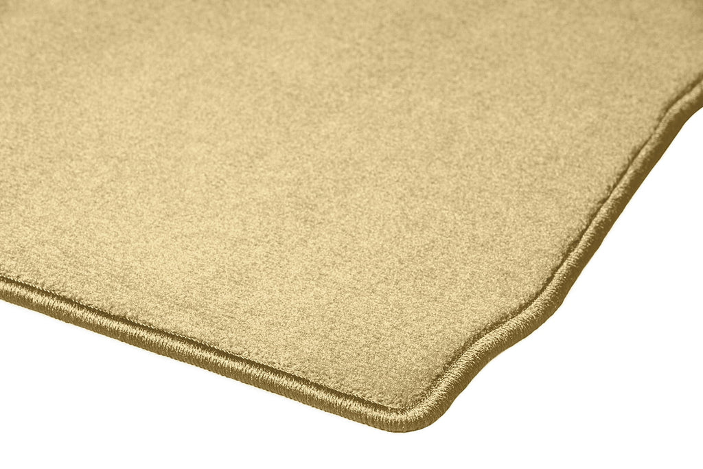 GGBAILEY Ford Explorer Beige Classic Carpet Car Mats / Floor Mats, Custom Fit for 2006, 2007, 2008, 2009, 2010 - Medium Trunk / Cargo Mat with Rear Seat Down