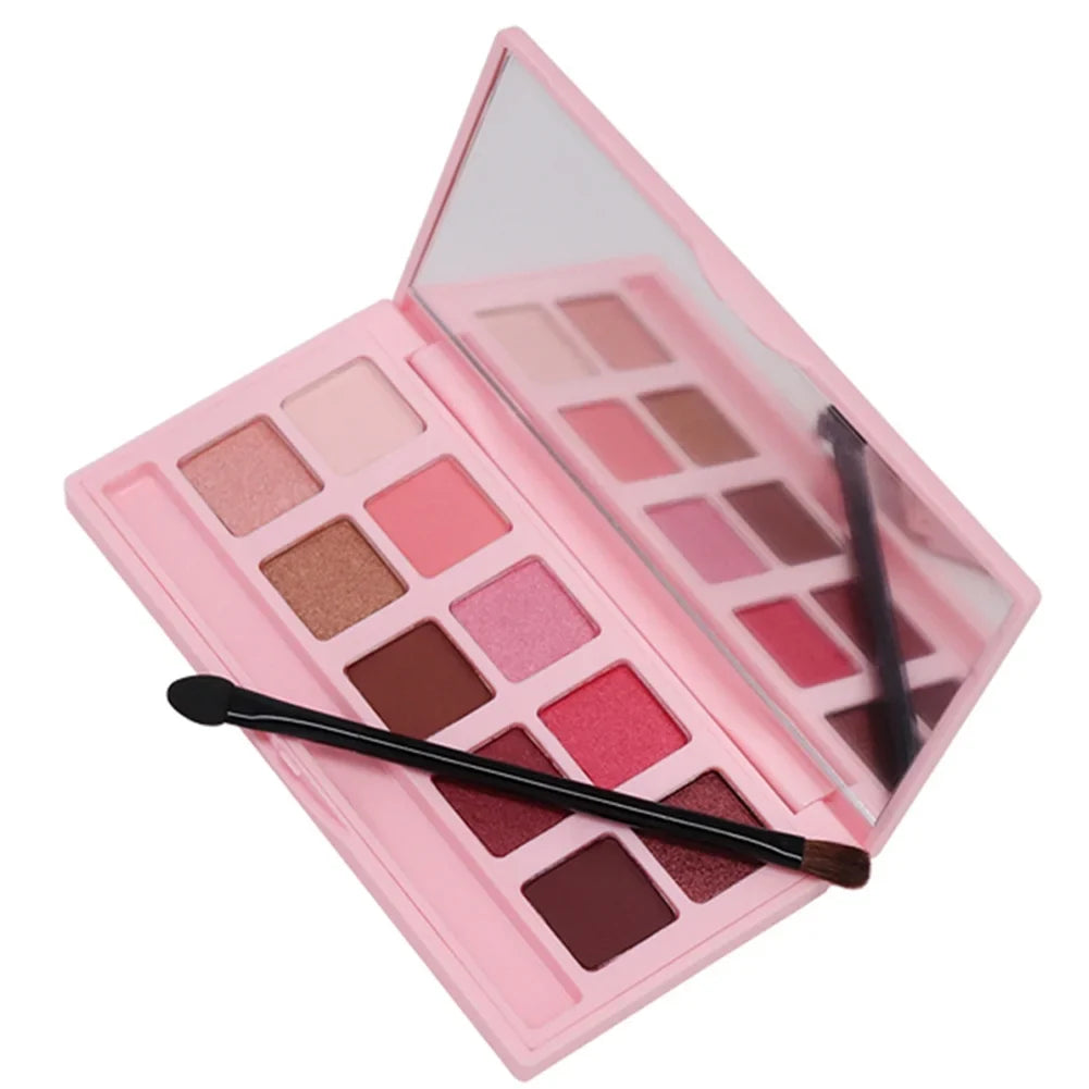 Nairbye Cosmetics, Eyeshadow Palette,10 Shades, Longwearing and Final Point Vegan Formula