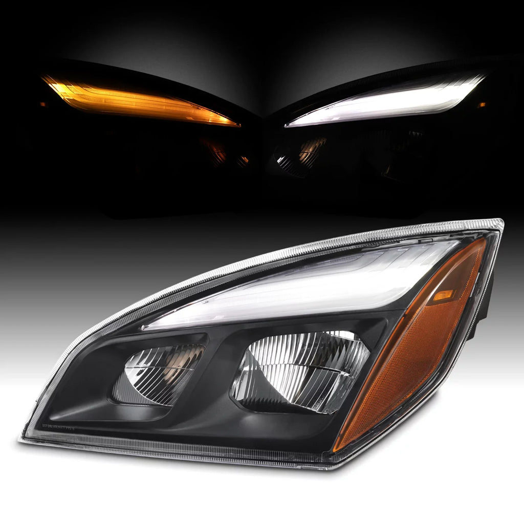 AKKON - Fits 2018-2023 Freightliner Cascadia 113 116 125 126 OE Full-LED Dark Housing Headlights - Driver Side Individuals