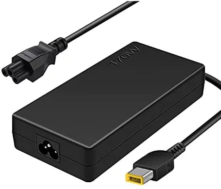 170W Charger Adapter ADL170NDC3A for Lenovo ThinkPad L Series- L450, Multimode- ThinkPad Helix (1st Gen)