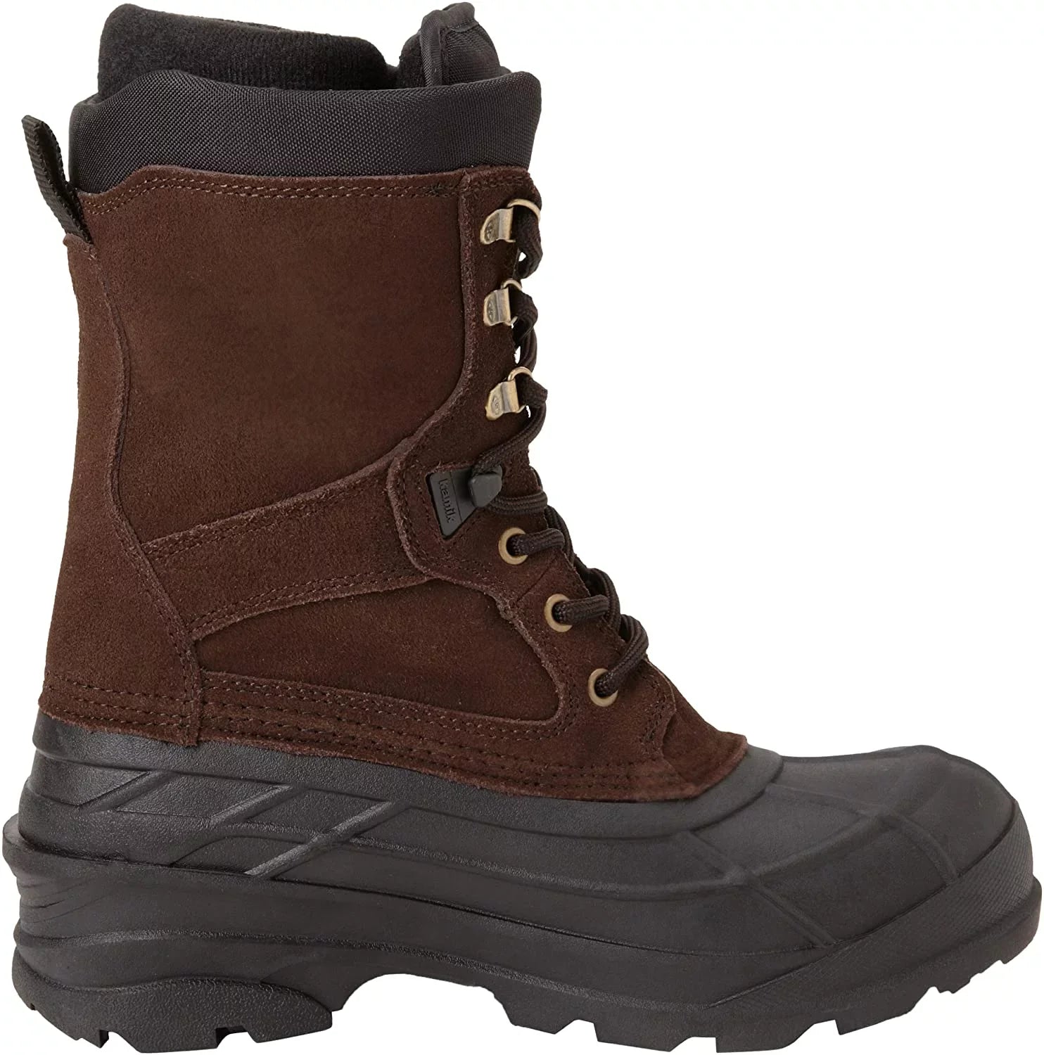 Kamik Gentlemen Nationplus Boot (9.5 D(M) US, Dark Brown)