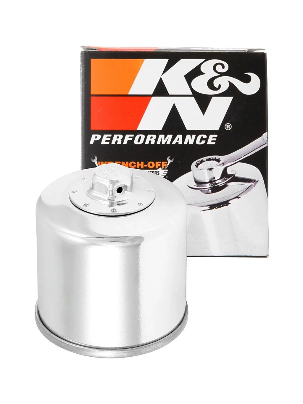 K&N Air and Oil Filter Chrome Kit for ATV/UTV KAWASAKI KFX700 2005