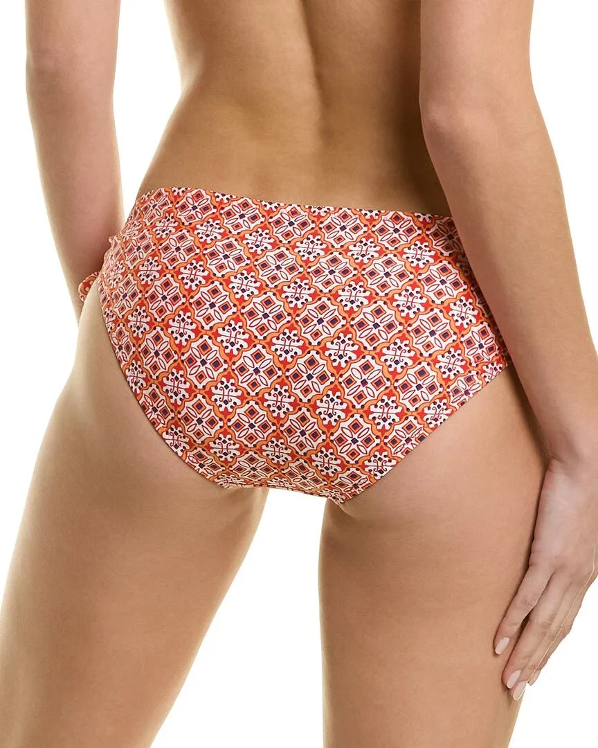 Helen Jon People Tunnel Side String Hipster Bottom, XS, Red