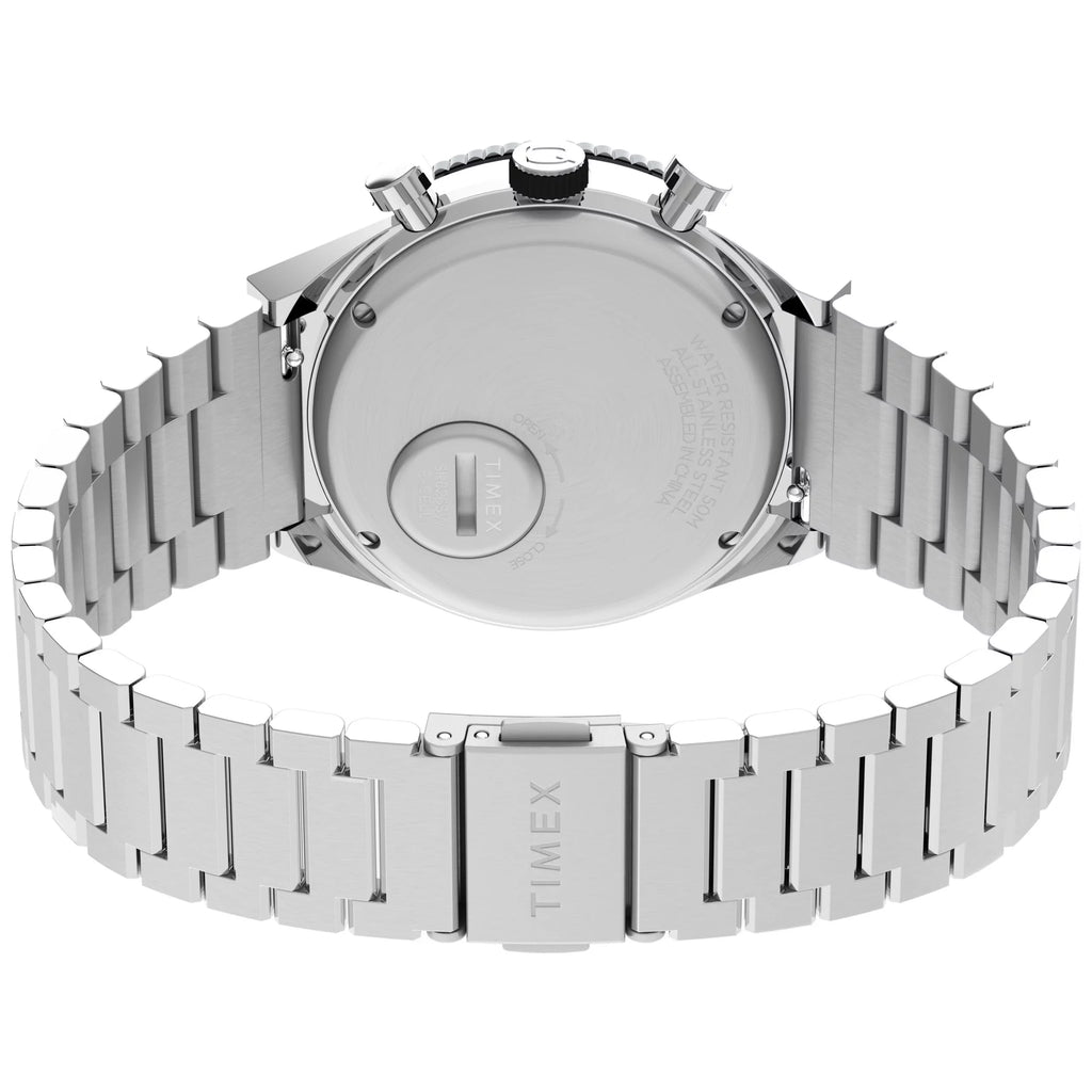 People Timex Q Three Time Zone Chronograph 40mm Watch TW2V69800