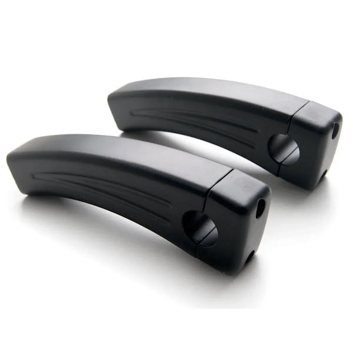 Krator 5.5" Dark Bike Handlebar Pullback Risers 7/8" Compatible with Ducati Monster 620 696 750 796 900 1000 1100 S2R