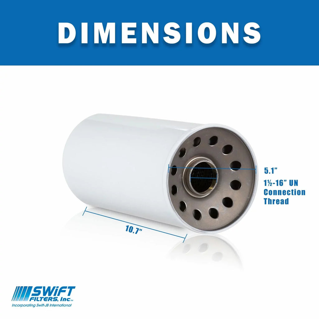 Direct Interchange for FLEETGUARD HF28752in-On Filter Gentlemen Microglass Construction 1 Micron