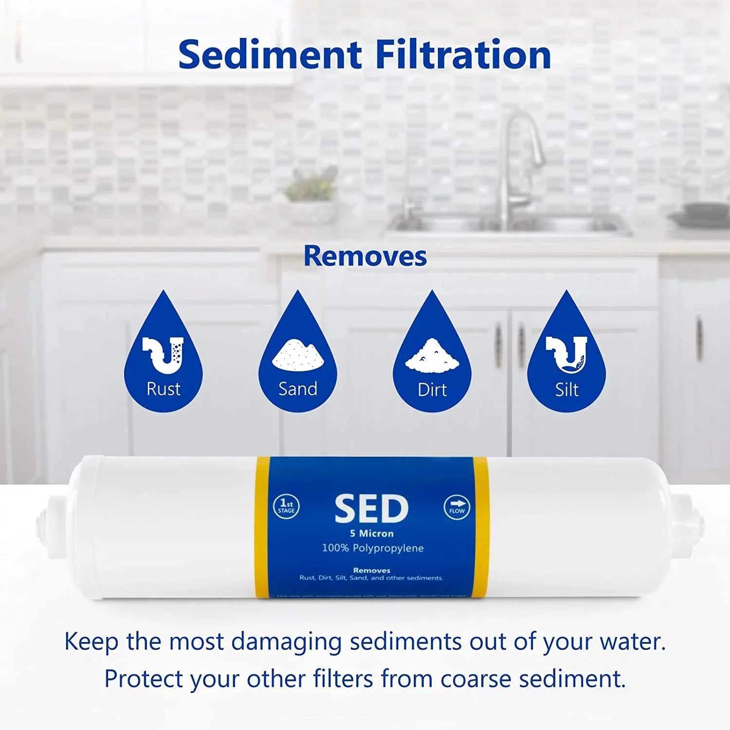 countertop reverse osmosis system Individuals filter set 3 inline filters 1?4” quick connect filter cartridges - Individuals gac and pac carbon filters 6 month filter set