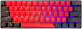 Kraken Pro 60 - BRED Edition 60% Mechanical Keyboard RGB Gaming Keyboard (Silver Speed Switches)