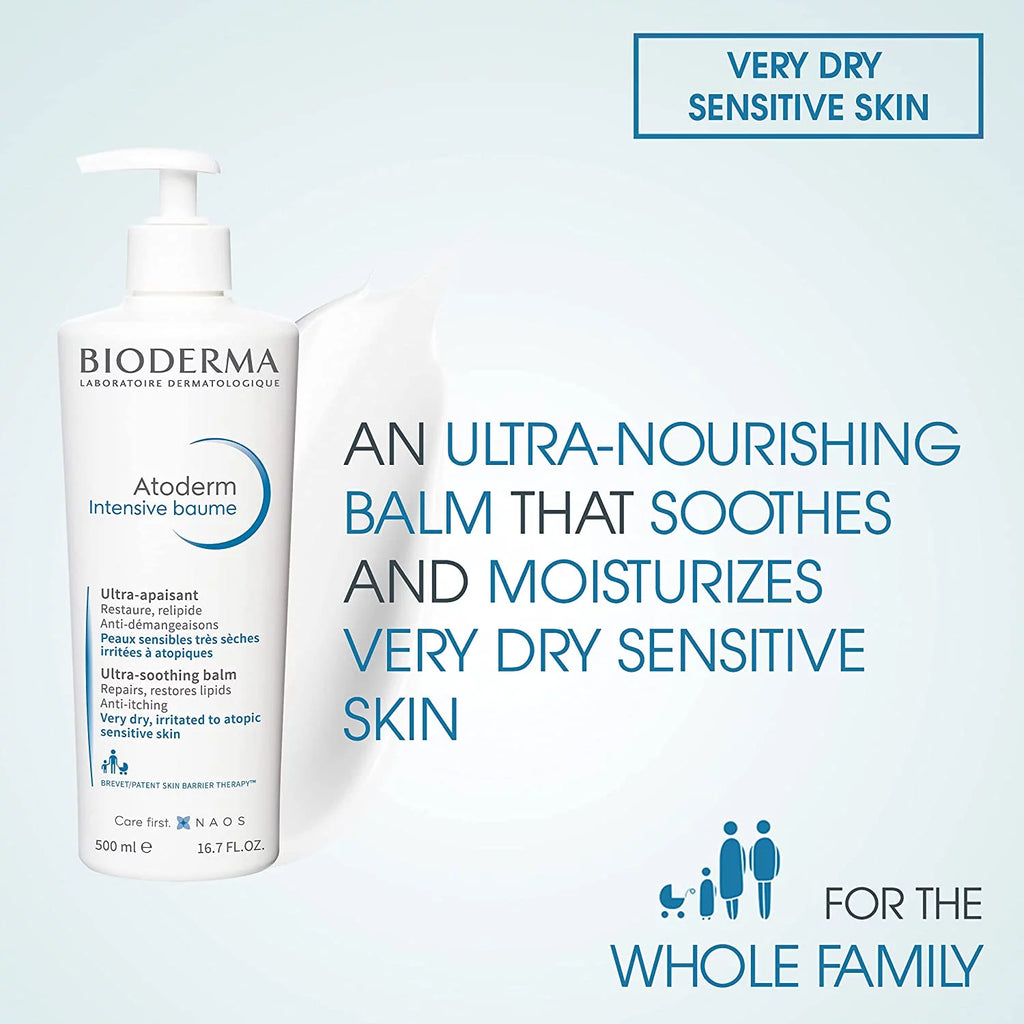 Bioderma Atoderm ,Intensive Balm ,Face and Body Moisturizing